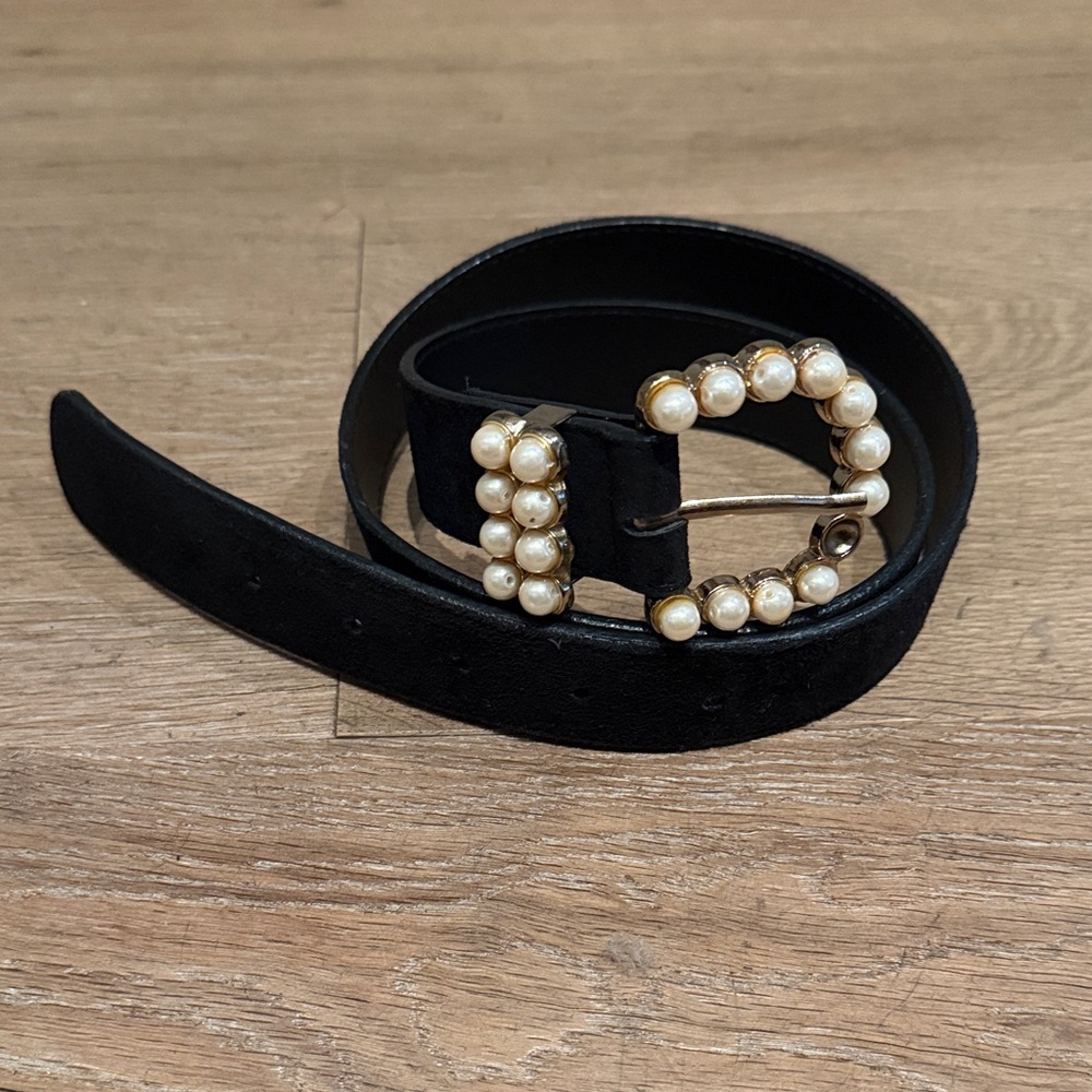 Vintage Faux Pearl Belt